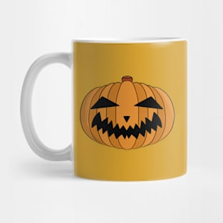 Scary Halloween Pumpkin Mug